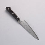Seisuke VG10 Damascus Petty-Utility 120mm Black Pakka wood Handle - Japannywholesale