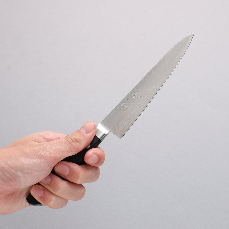 Seisuke VG1 Petty-Utility 135mm Black Pakka wood Handle - Japannywholesale