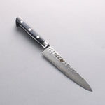 Seisuke VG10 33 Layer Hammered Petty-Utility 150mm Navy blue Pakka wood Handle - Japannywholesale