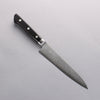 Seisuke VG10 Damascus Petty-Utility 150mm Black Pakka wood Handle - Japannywholesale
