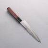 Seisuke AUS10 45 Layer Damascus Petty-Utility 150mm Shitan Handle - Japannywholesale