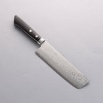 Seisuke VG10 Damascus Nakiri 165mm Black Pakka wood Handle - Japannywholesale