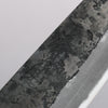 Seisuke Kurumi Blue Steel Kurouchi Santoku 165mm Walnut (With Double Red Pakka wood) Handle - Japannywholesale
