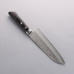 Seisuke VG10 Damascus Santoku 165mm Black Pakka wood Handle - Japannywholesale