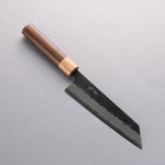 Seisuke Blue Super Black Nashiji Bunka 170mm Rosewood (Ferrule: White Pakka Wood) Handle - Japannywholesale