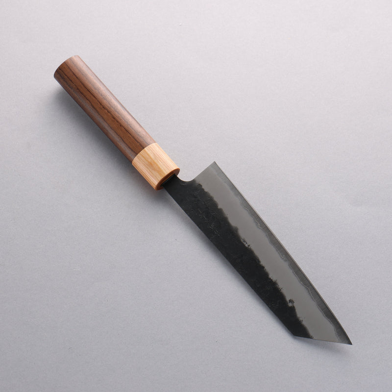 Seisuke Blue Super Black Nashiji Bunka 170mm Rosewood (Ferrule: White Pakka Wood) Handle - Japannywholesale