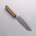Seisuke VG10 Mirrored Finish Damascus Bunka 170mm Oak Handle - Japannywholesale