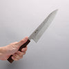 Seisuke Stainless Steel 440C Hammered Damascus Gyuto 180mm Oak Handle - Japannywholesale