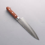 Seisuke VG10 17 Layer Damascus Gyuto 180mm Mahogany Handle - Japannywholesale