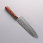 Seisuke VG1 Hammered Gyuto 180mm Mahogany Handle - Japannywholesale