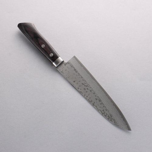 Seisuke VG10 Damascus Gyuto 180mm Black Pakka wood Handle - Japannywholesale