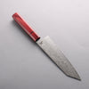 Higuchi SG2 Damascus Kiritsuke Santoku 180mm Red Pakka wood Handle - Japannywholesale