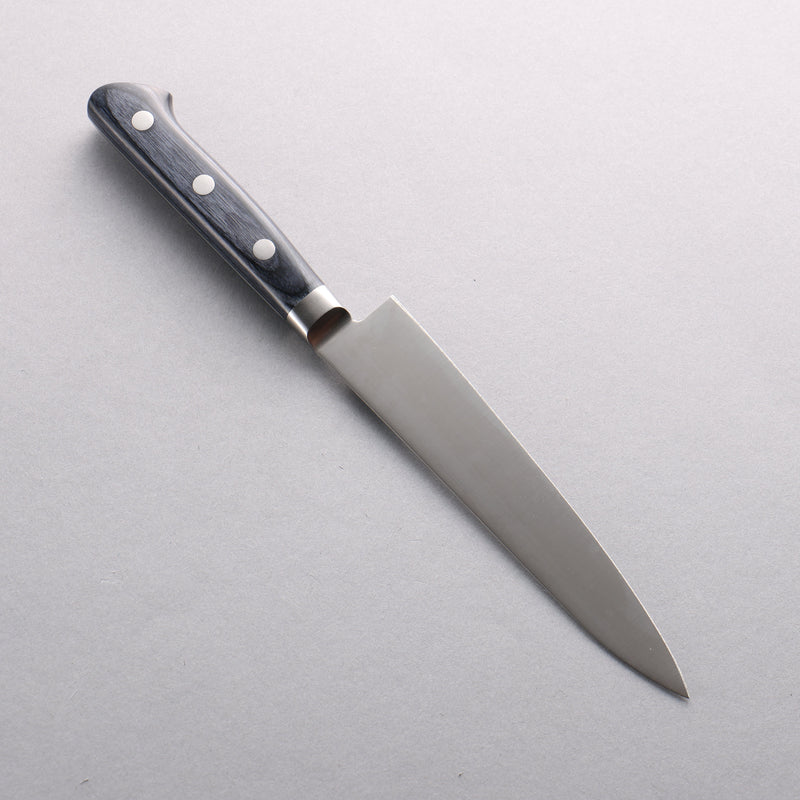 Seisuke Seiten Molybdenum Petty-Utility 150mm Navy blue Pakka wood Handle - Japannywholesale