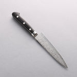 Seisuke VG10 8 Layer Damascus Migaki Finished Petty-Utility 135mm Black Pakka wood Handle - Japannywholesale