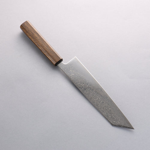 Seisuke VG10 Mirrored Finish Damascus Kiritsuke 210mm Oak Handle - Japannywholesale