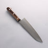 Seisuke SLD Migaki Polish Finish Santoku 180mm Brown Pakka wood Handle - Japannywholesale