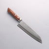 Seisuke VG1 Hammered Gyuto 180mm Mahogany Handle - Japannywholesale