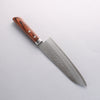 Seisuke VG1 Hammered Gyuto 180mm Mahogany Handle - Japannywholesale