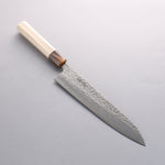 Seisuke Kumo White Steel No.1 Hammered Gyuto 240mm Magnolia Handle - Japannywholesale