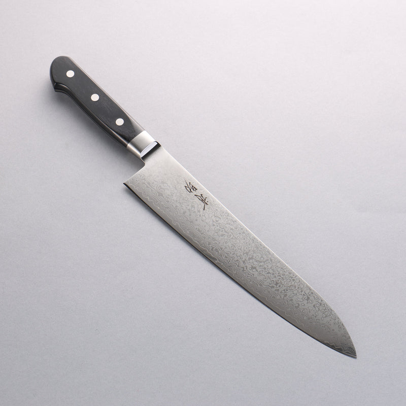 Seisuke VG10 33 Layer Damascus Gyuto 240mm Black Pakka wood Handle - Japannywholesale