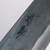 Seisuke Blue Super Black Finished Kiritsuke Gyuto 240mm Magnolia (Ferrule: Ebony) Handle - Japannywholesale