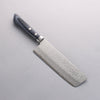 Kunihira Sairyu VG10 Damascus Nakiri 165mm Navy blue Pakka wood Handle - Japannywholesale