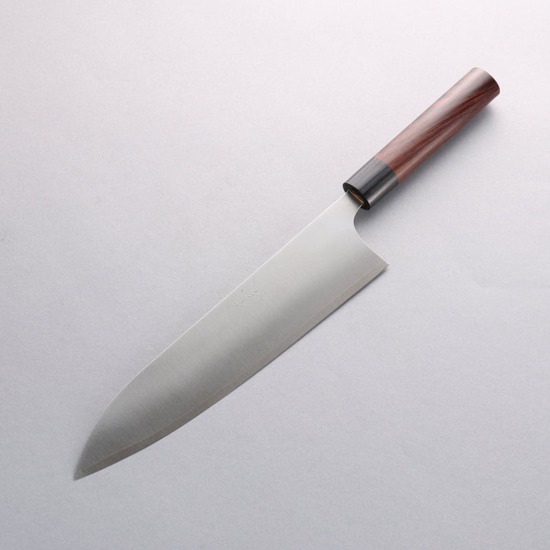 Shungo Ogata SG2 Migaki Finished Gyuto 240mm Shitan Handle - Japannywholesale