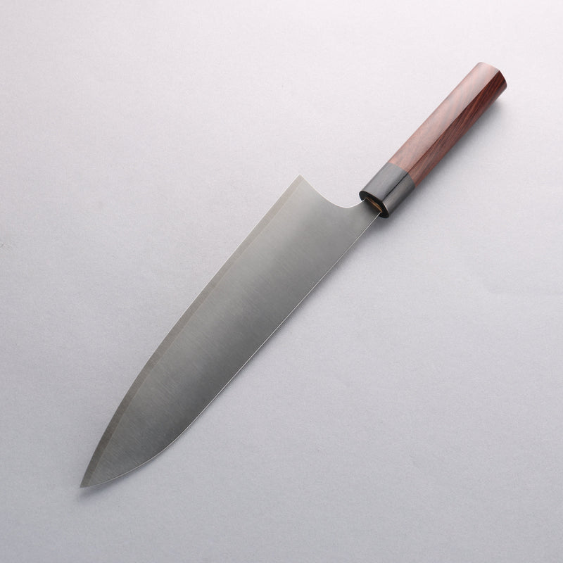 Shungo Ogata SG2 Migaki Finished Gyuto 240mm Shitan Handle - Japannywholesale