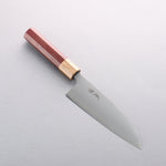 Seisuke Stainless Steel 440C Santoku 165mm Purpleheart (Ferrule: Oak) Handle - Japannywholesale