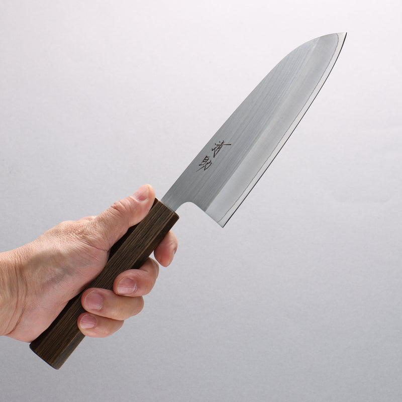 Seisuke SG2 Santoku 165mm Oak Handle - Japannywholesale