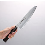 Sakai Takayuki VG10 Nashiji Gyuto 240mm Ebony Wood Handle - Japannywholesale
