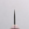 Seisuke Blue Super Black Finished Bunka 180mm Purpleheart (Ferrule: Oak) Handle - Japannywholesale