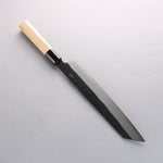 Kikuzuki White Steel No.2 Black Finished Kiritsuke Gyuto 270mm Magnolia Handle - Japannywholesale