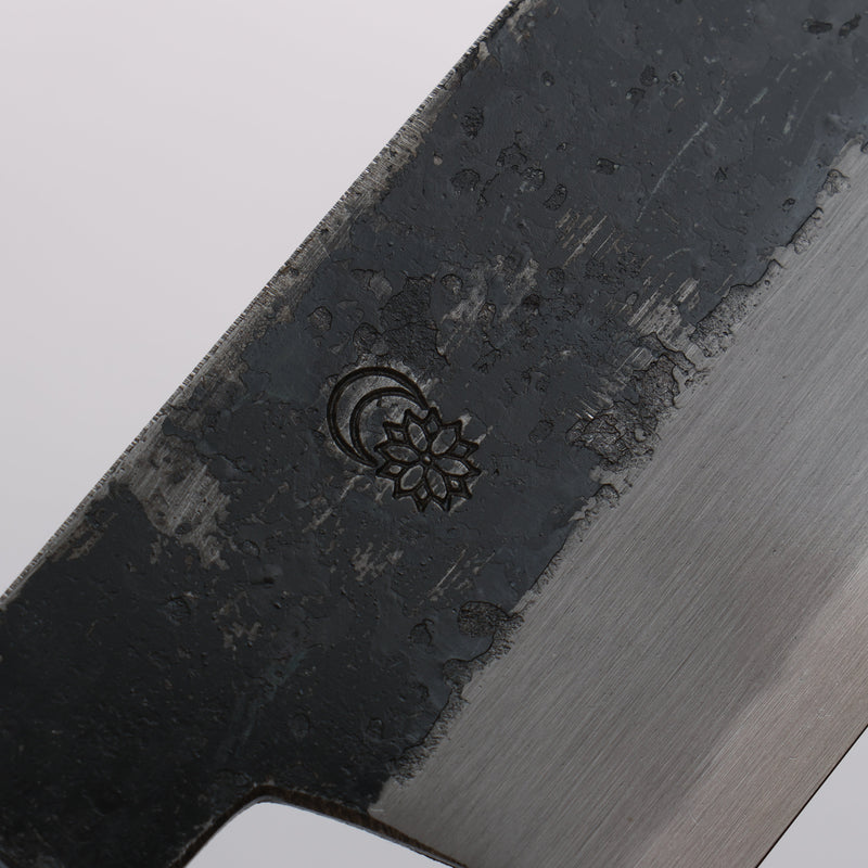 Kikuzuki White Steel No.2 Black Finished Kiritsuke Gyuto 270mm Magnolia Handle - Japannywholesale