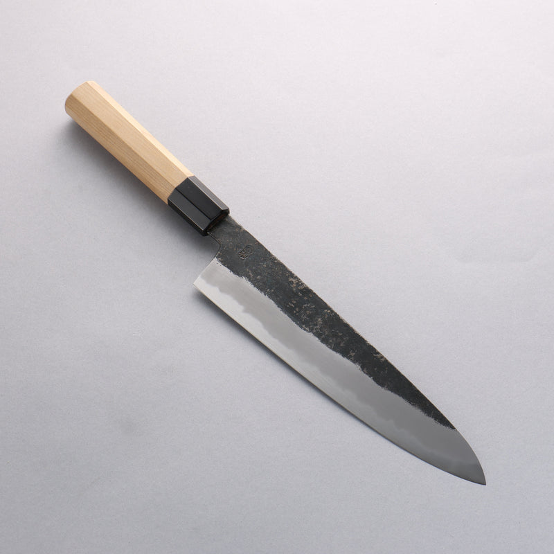 Kikuzuki White Steel No.2 Black Finished Gyuto 240mm Magnolia Handle - Japannywholesale