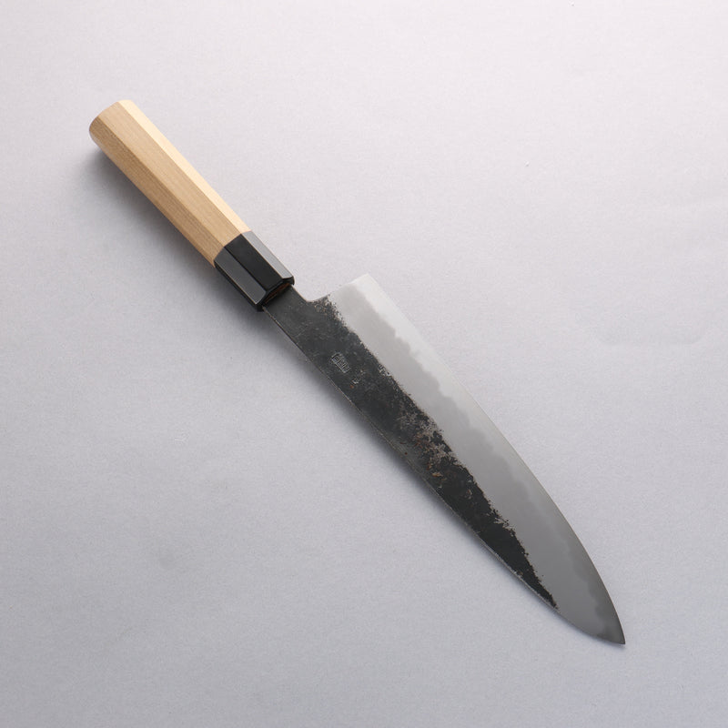 Kikuzuki White Steel No.2 Black Finished Gyuto 240mm Magnolia Handle - Japannywholesale