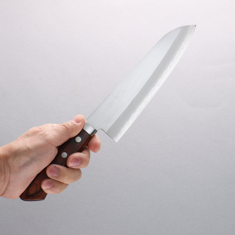 Kunihira VG1 Migaki Finished Gyuto 180mm Mahogany Handle - Japannywholesale