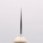 Kikuzuki White Steel No.2 Black Finished Nakiri Japanese Knife 180mm Magnolia Handle - Japannywholesale