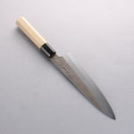 Kikuzuki White Steel No.2 Nashiji Gyuto 210mm Magnolia Handle - Japannywholesale