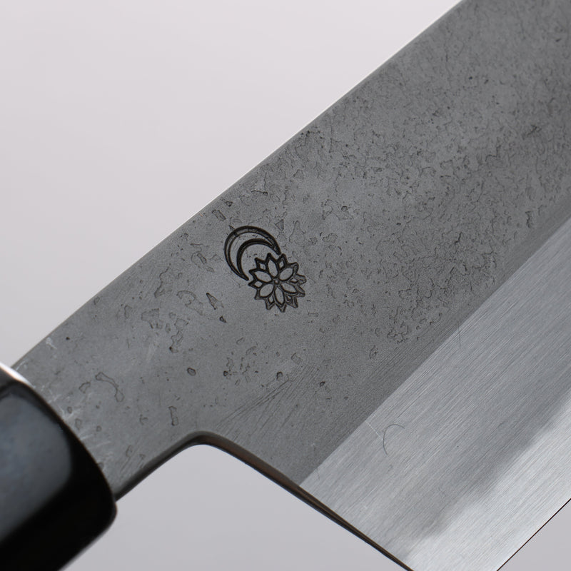 Kikuzuki White Steel No.2 Nashiji Gyuto Japanese Knife 240mm Magnolia Handle - Japannywholesale