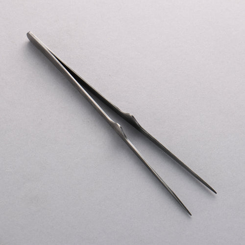 Gestura Black metal Tongs 200mm - Japannywholesale