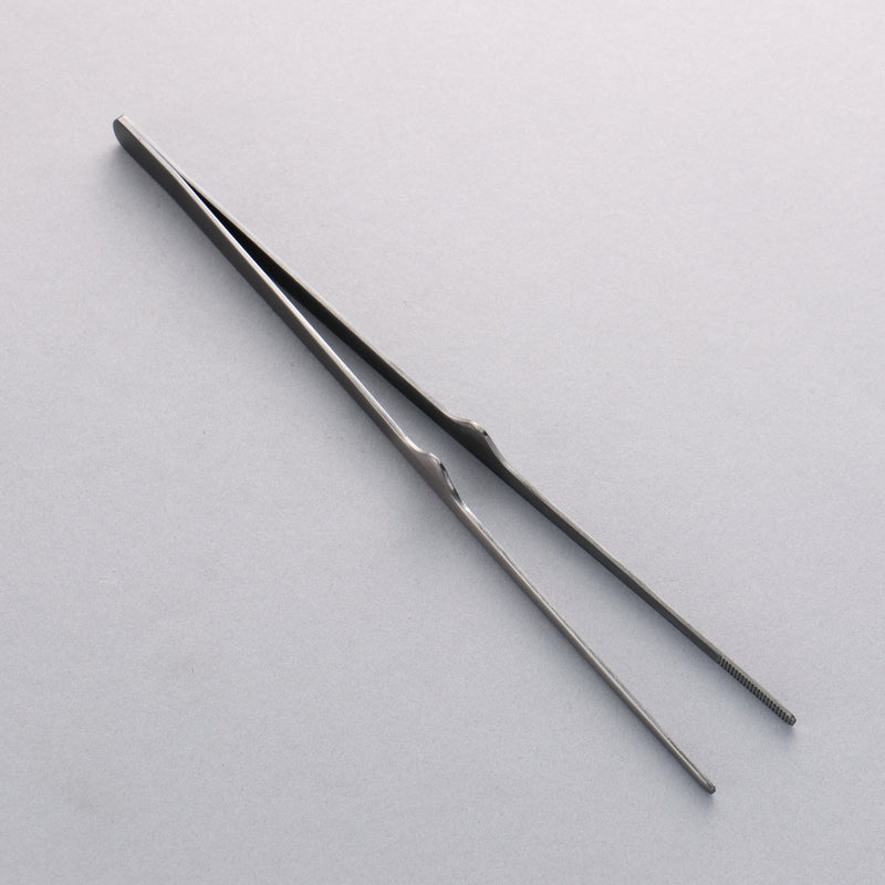 Gestura Black metal Tongs 250mm - Japannywholesale