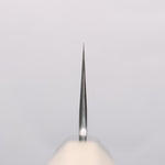 Kikuzuki White Steel No.2 Nashiji Santoku 180mm Magnolia Handle - Japannywholesale
