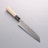 Kikuzuki White Steel No.2 Nashiji Kiritsuke Gyuto 210mm Magnolia Handle - Japannywholesale
