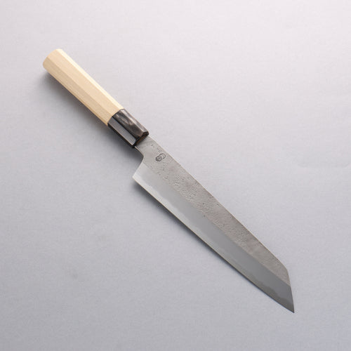 Kikuzuki White Steel No.2 Nashiji Kiritsuke Gyuto 210mm Magnolia Handle - Japannywholesale