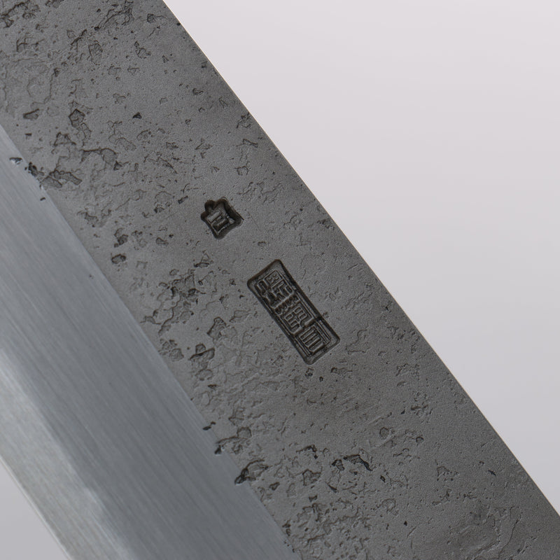 Kikuzuki White Steel No.2 Nashiji Kiritsuke Gyuto 210mm Magnolia Handle - Japannywholesale