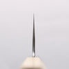 Kikuzuki White Steel No.2 Nashiji Nakiri Japanese Knife 180mm Magnolia Handle - Japannywholesale