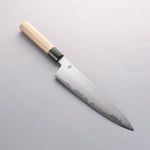 Kikuzuki Blue Steel No.1 Damascus Gyuto 240mm Magnolia Handle - Japannywholesale