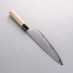 Kikuzuki Blue Steel No.1 Damascus Gyuto 240mm Magnolia Handle - Japannywholesale