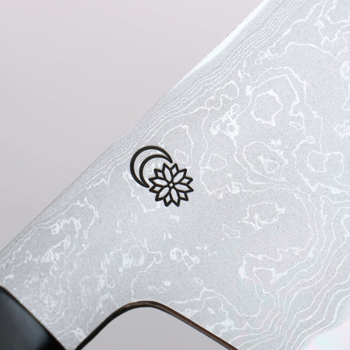 Kikuzuki Blue Steel No.1 Damascus Gyuto 240mm Magnolia Handle - Japannywholesale